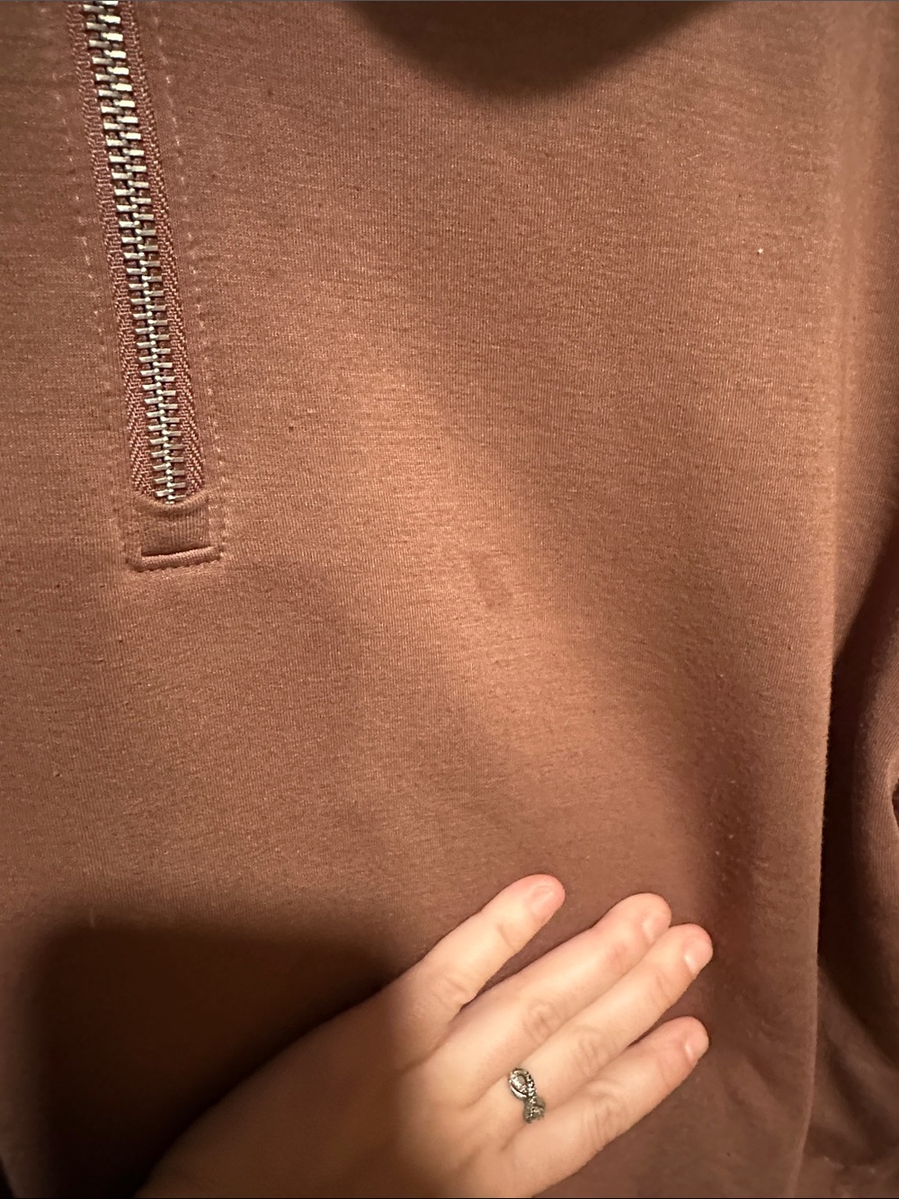 Old Navy bounce fleece half zip - Picture 2 of 4
